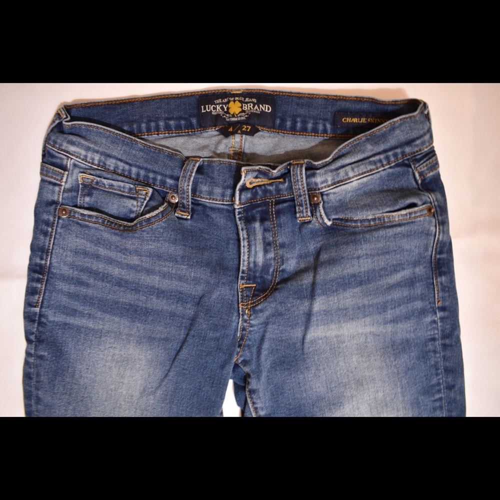 Lucky Brand Low Rise Skinny Denim Jeans